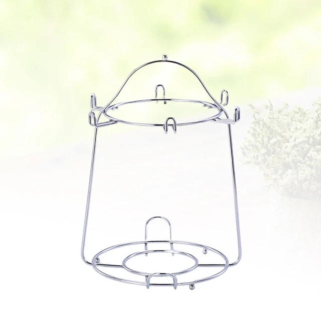 Ehuihuan Porte-tasses Lourd Pour Café - En Métal Noir - Fixation