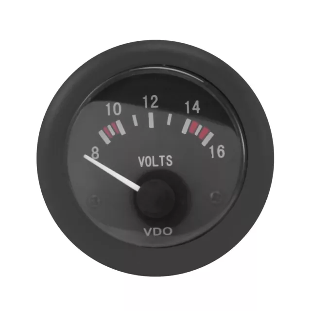 5X(VDO Voltage Gauge 12V VDO Batterie Voltmeter Unit Voltmeter Instrument Z9611