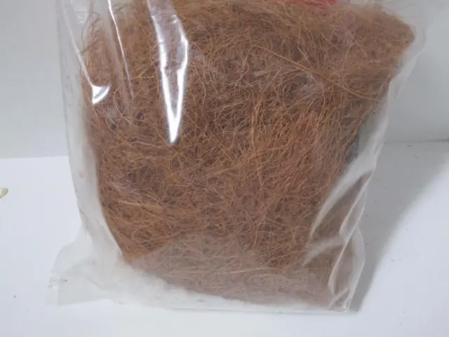 200g natural coconut fibre  nest nesting material for canaries
