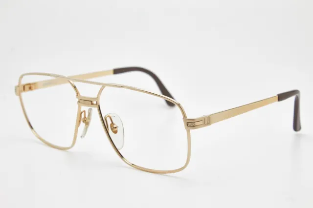 DUNHILL® 6134 40 56 gold vintage montatura occhiali 1980 frame 👓Uomo Donna 3