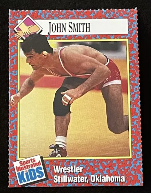 JOHN SMITH ROOKIE 1991 Sports Illustrated For Kids SI Olympic Wrestling HOF NM+