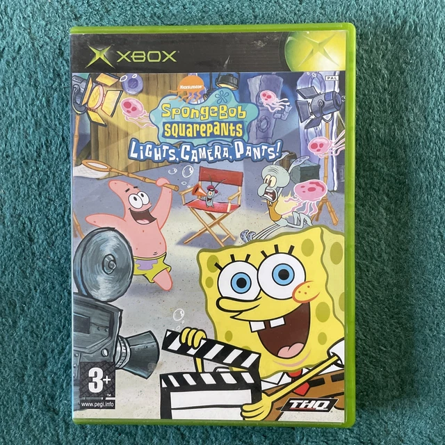 SPONGEBOB SQUAREPANTS LIGHTS Camera Pants For Microsoft Original Xbox £