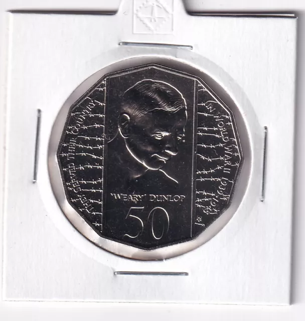 AUSTRALIAN 1995 50 Cent Weary Dunlop Unc Coin In 2X2 Holder.,, 8.00 PicClick AU