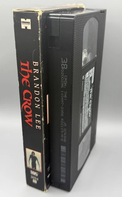 THE CROW VHS 1994 Brandon Lee Cult Classic Horror Action £7.20 ...