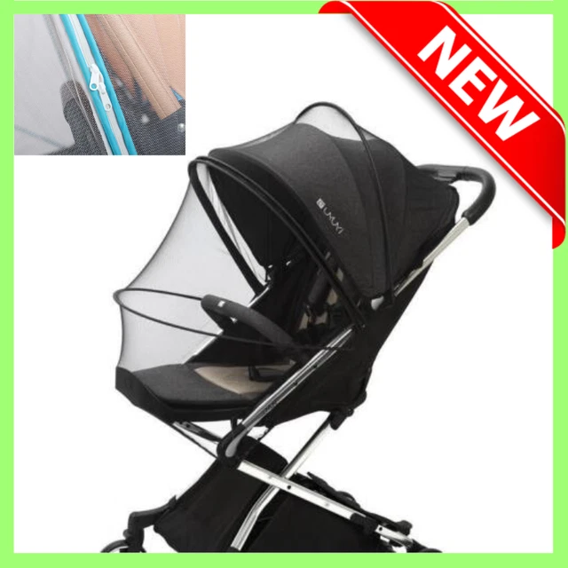 BEST Perro Mascota COCHECITO DE JOGGING Ruedas Mosquitera Protección Malla de Verano Cremallera