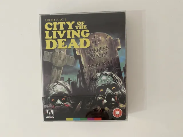 Lucio Fulci City of the Living Dead Arrow Limited Edition Box Blu-ray VGC.