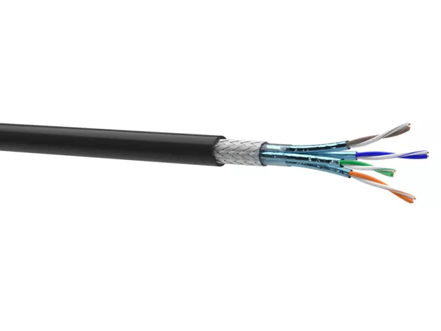 Cat 7 Verlegekabel Erdkabel Netzwerkkabel Outdoor UV Außen Kable 50 m ⭐️⭐️⭐️⭐️⭐