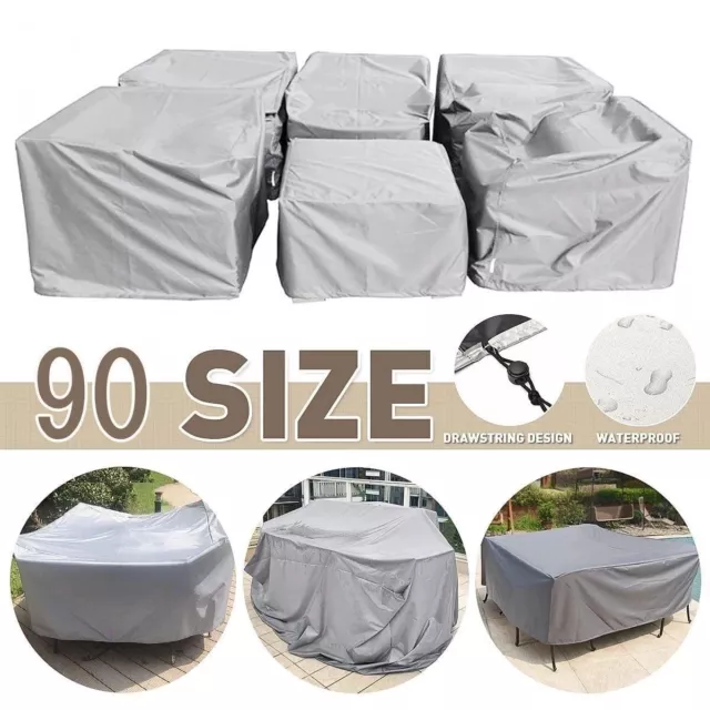 Outdoor Patio Garden Furniture Waterproof Covers for Sofa Table Dust Proof Cover