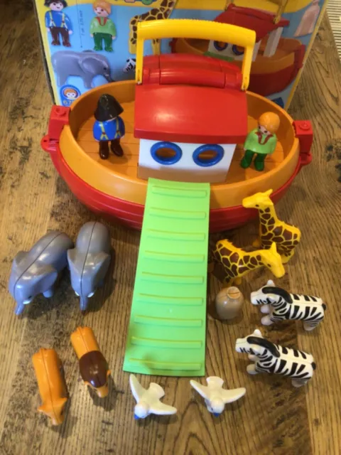 PLAYMOBIL 123 MY Take Along Noah s Ark Play Set 6765 Boxed Child