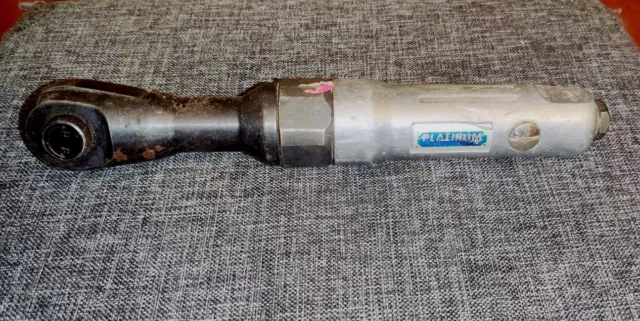 Vintage Platinum Tools Pneumatic Air Ratchet 3/8" Drive