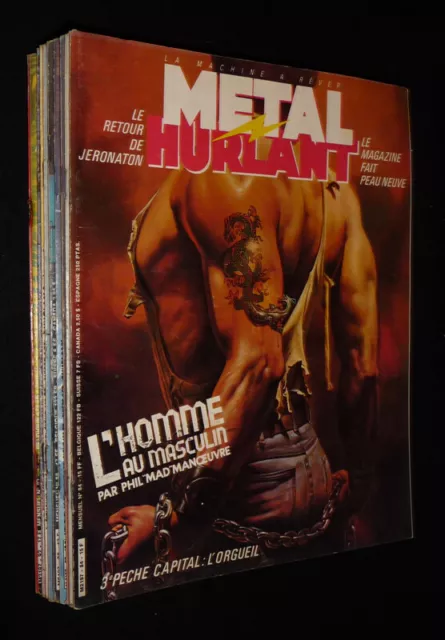 Métal Hurlant, du n°84 au n°93