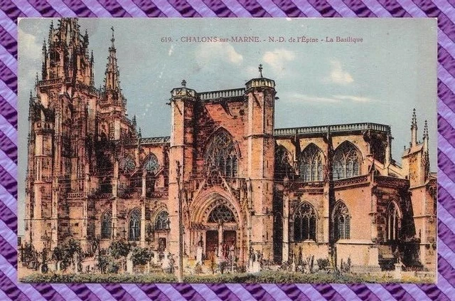 CPA 51 - CHALONS on MARL N-D of the thorn - the Basilica