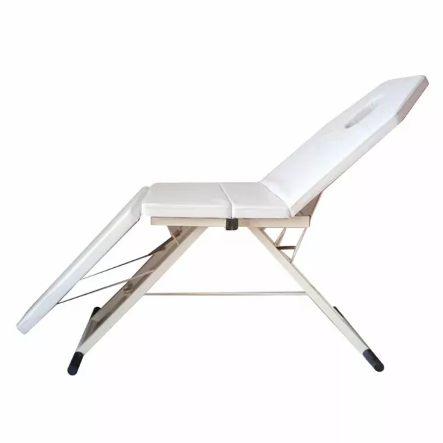 Tragbare Tattoo-Salon Spa Salon Gesichtsbett Beauty Massage Tisch Stuhl Weiß 71"
