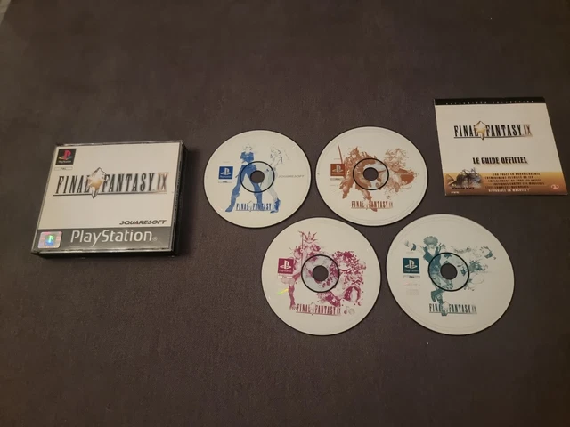 FINAL FANTASY IX 9 - Playstation 1 PS1 Black édition - PAL VF
