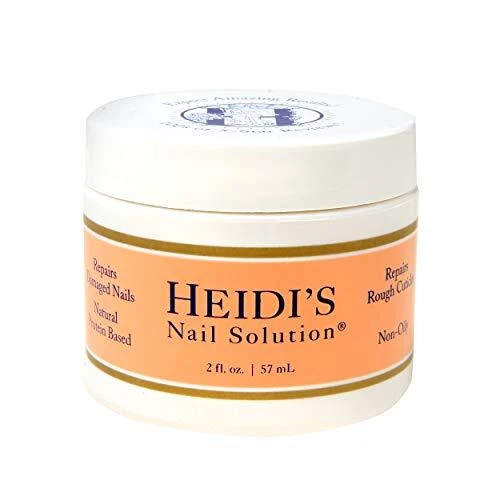 Fortalecedor de uñas y crema de reparación de cutículas HEIDI'S 2 onzas