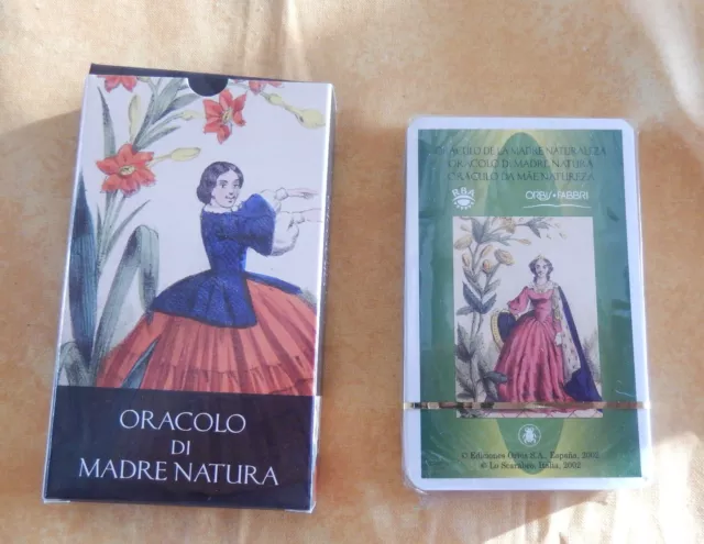 Oracolo di Madre Natura 32 carte cards, Lo Scarabeo 2003 divinazione cartomanzia