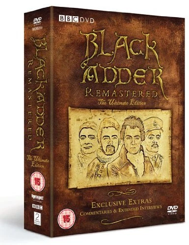 Blackadder Black Adder Remastered: The Ultimate Edition DVD Box Set R4 BBC New