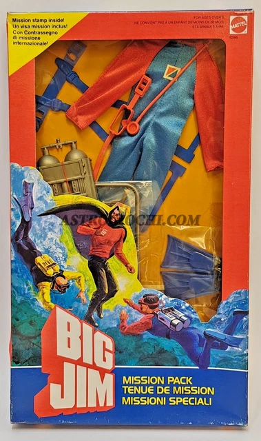 Big Jim Tenue Action Set 7149 – Vintage Mattel 1984 MIB