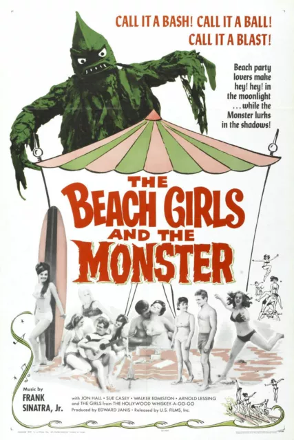 284994 The Beach Girls And The Monster Movie Poster Plakat