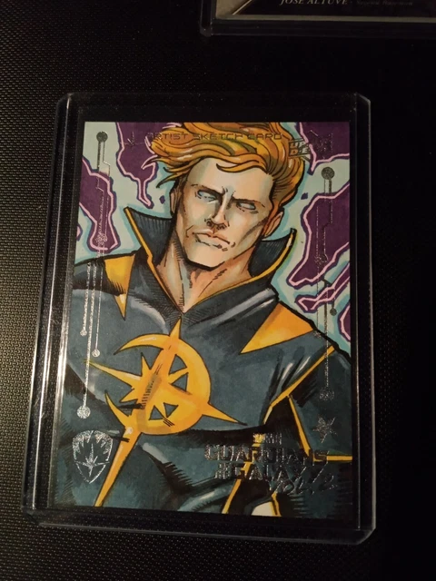 2017 UD Marvel Guardians of the Galaxy Vol.2 "UNKNOWN" Sketch Card 1/1