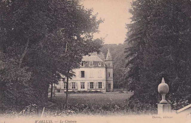 *46630 cpa 60 Warluis - le château