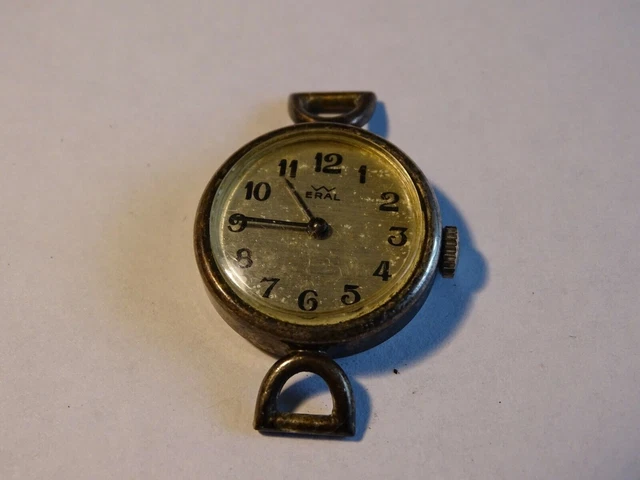 MONTRE FEMME VINTAGE Mecanique Pl.or Cernos Automatic 17 Jewels