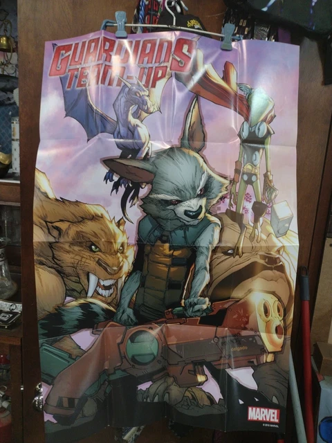 GUARDIANS TEAM-UP Marvel 2015 Comic Store 24x36 Folded Promo Poster