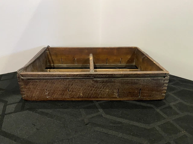 Antique Vintage STAR EGG CARRIER & TRAY MFG CO Rochester, NY 1906 Wooden Crate