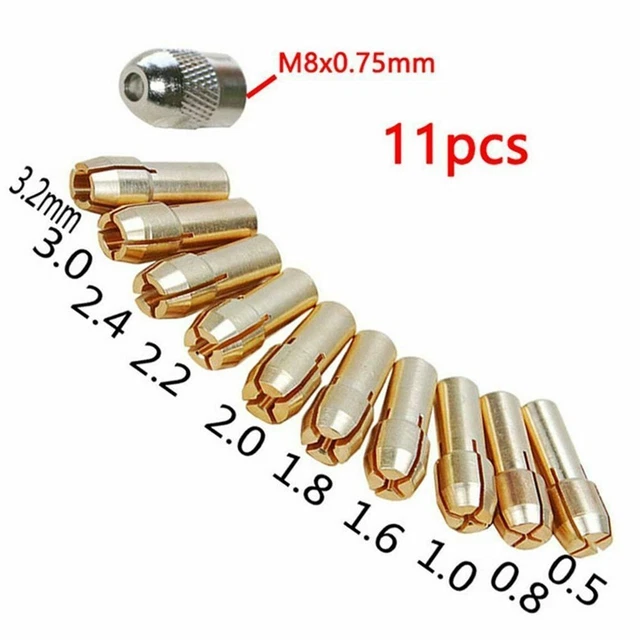 KD89 Assortiment 12 Équarrissoirs 0,30 à 0,60mm Avec Mandrin Laiton - Outils Précision Horlogerie Et Modélisme