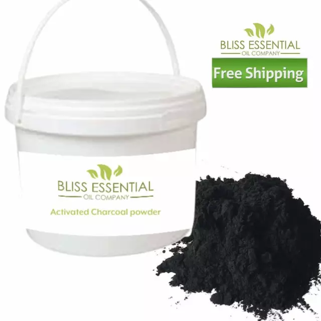 Activated Coconut Charcoal Powder | 100% Pure | Skincare, masks teeth whitening