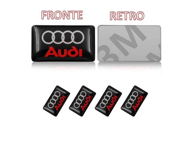 LOGO VOLANTE STEMMA EMBLEMA AUDI S-LINE A1 A2 A3 A4 A5 A6 A7 A8 - Foto 2