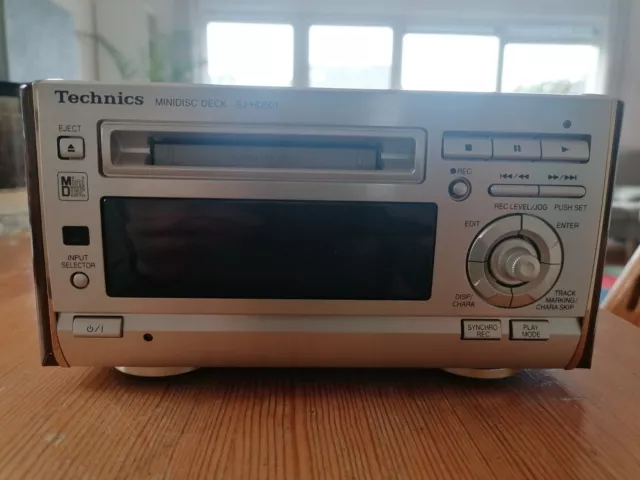 Panasonic Technics Mini disk desk SJ-HD501 mit Originalverpackung und Zubehör