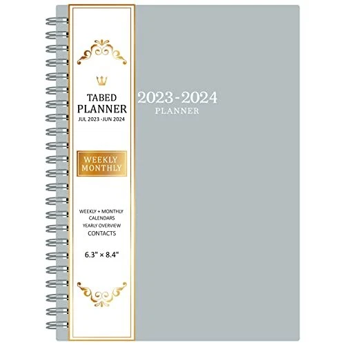 20232024 PLANNER Academic Planner 20232024 with Tabs 6.3" x 8.4