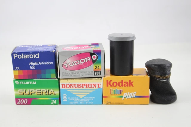35MM FILM CAMERA Expired Unused Inc Kodak & Fujifilm Rolls x 6 £0.99 ...