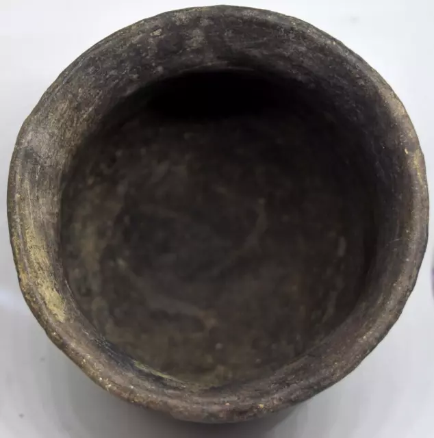 Ancient Pre Columbian  Bowl Vessel Pottery Jar Museum Quality 2