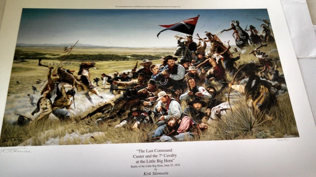 THE LAST COMMAND - CUSTER'S LAST STAND by Stirnweis Limited edition Art ...