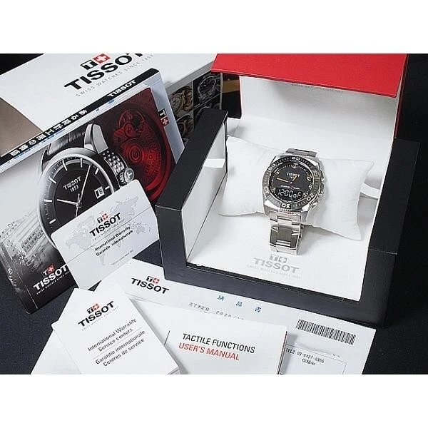 TISSOT RACING TOUCH T002.520.17.051.00 Quartz Black Digital 43mm