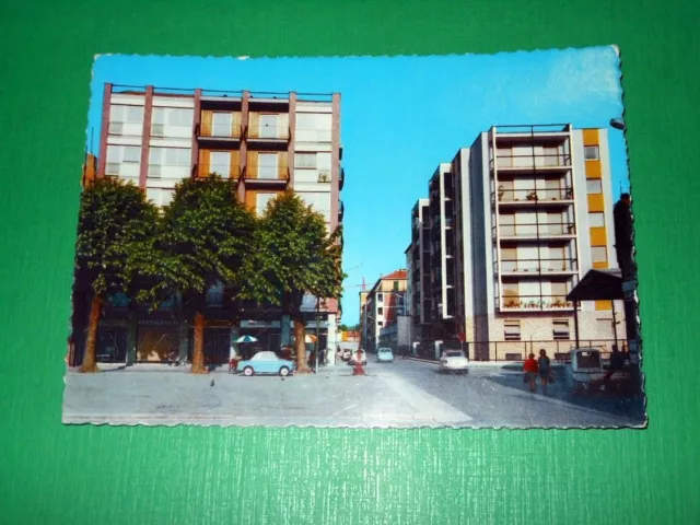Cartolina Vigevano - Piazza S. Ambrogio 1960 ca