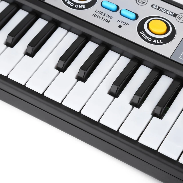 Button Keyboard Instrument 37-KEY ELECTRIC DIGITAL Key Board Piano Musical Instruments Kids Toy ...