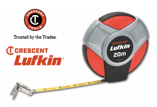 Crescent Lufkin Maßband 1,5 M – Robust, Verchromte Klinge, 19 Mm Breit