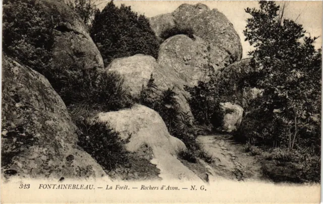 CPA FONTAINEBLEAU - La Foret - Rocher d'Avon (249117)