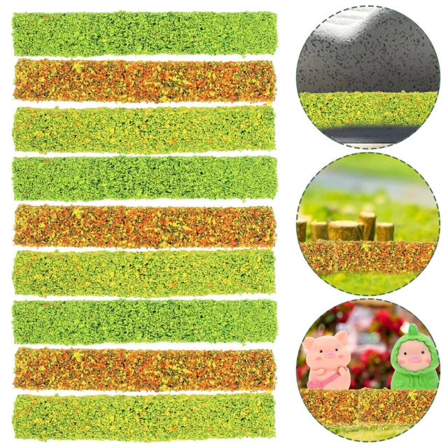 Fleurs Miniatures Pour Diorama - Lot De 4 Bandes - Décoration Maquette 1:48/1:72