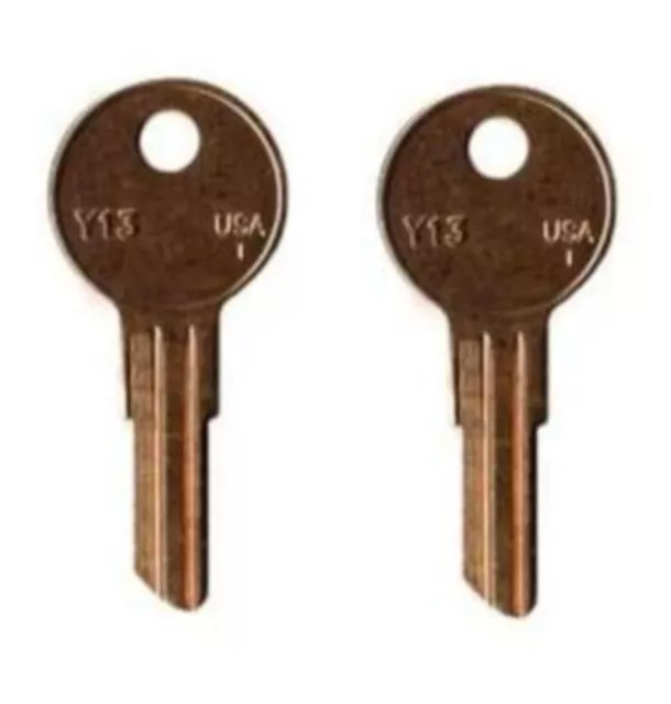 2 TOOLBOX Keys Code Cut CH501 to CH510 Truck Tool Box Lock Key