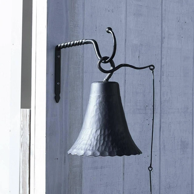 Wrought Iron Twisted Jumbo Bracket, Small, 14 In. W Black Powder Coat Finish 5