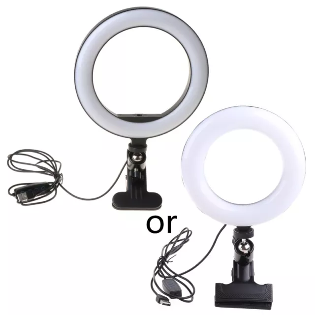 20cm LED Light USB Fill Light Dimming Fill Lamp for Camera Photography Live