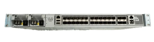 Router Cisco ASR920 serie 24GE fibra y 4-10GE ASR-920-24SZ-M 2xDC alimentación