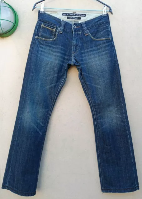 Levi's Slim Straight W28 L30 Levis jeans uomo G8243