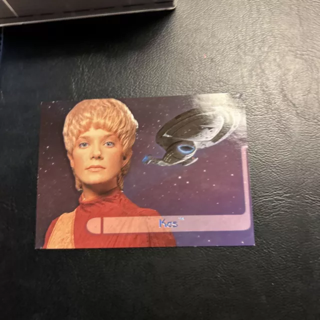 Jb8b Star Trek Voyager Embossed 1995 E8 Kes Jennifer Lien