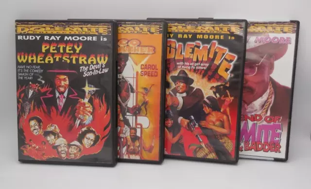 Petey Wheatstraw Disco Godfather Legend of Bigger & Badder Dolemite 4 DVD Set