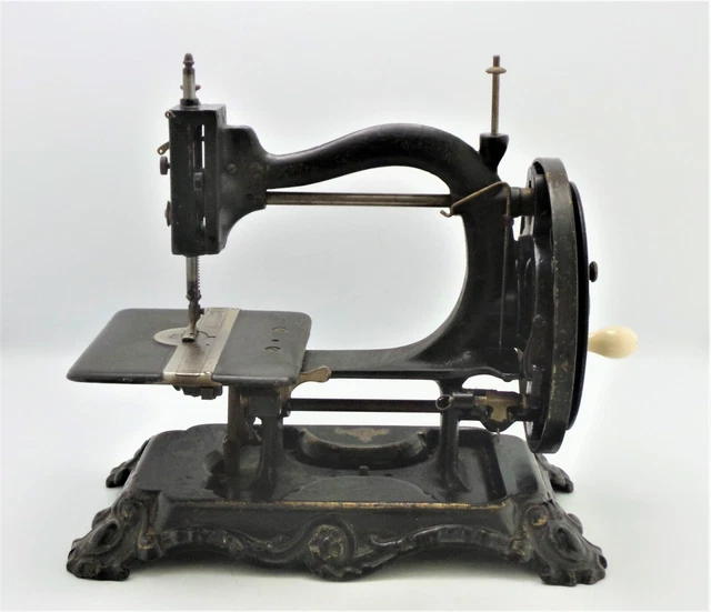 RARE VICTORIAN SEWING MACHINE By WANZER - 12" - "Time Utilizer" Model A - 1870's